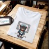 Unisex Oversize Şehir Baskili T-shirt
